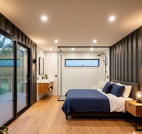 Double container eco home in Lake District