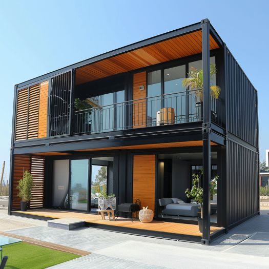 Double container family home in Surrey