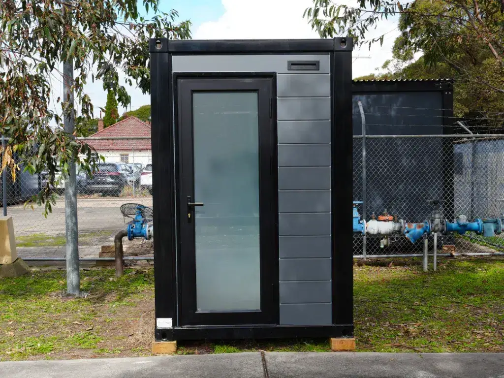 Portable Bathroom Front