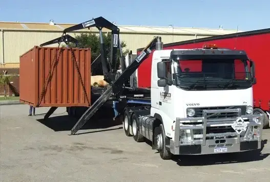 Side loader Truck - Delivery options
