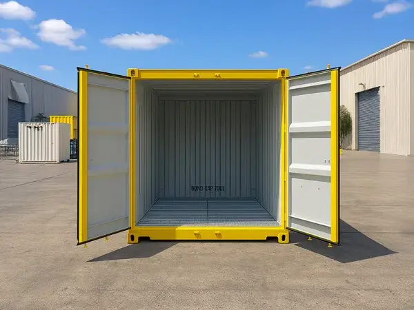 10ft Dangerous Goods Container Inside View