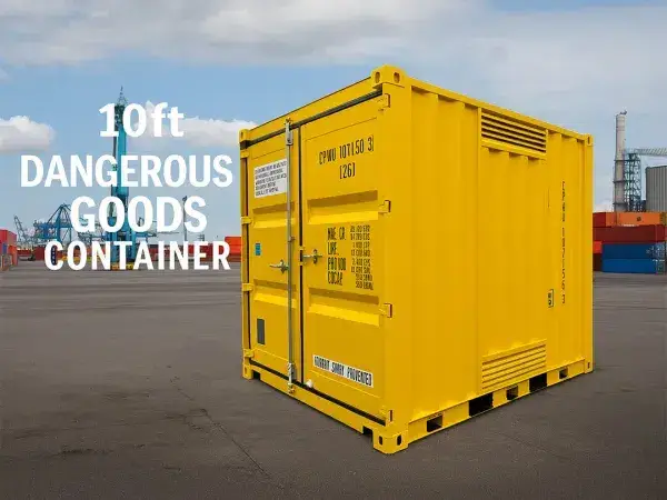 10ft Dangerous Goods Shipping Container Featured Image