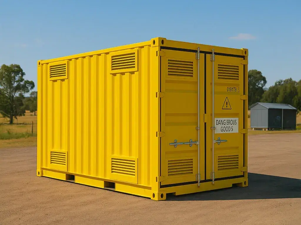 20ft DG Container Insitu Image