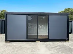 6m x 3m glass sliding doors